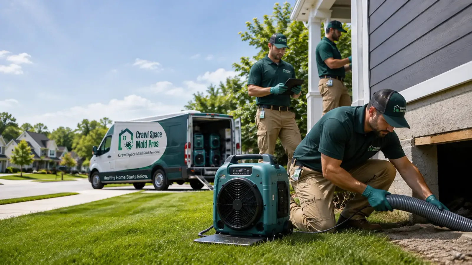 Crawl Space Mold Removal in Arlington, WA